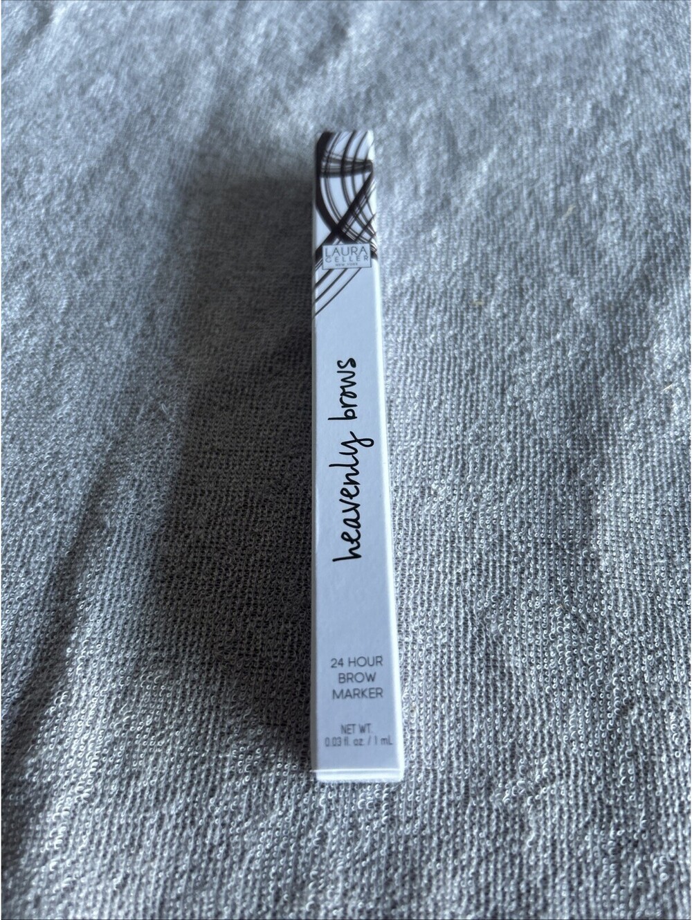 LOT OF 2- Laura Geller Heavenly Brows 24 Hour Brow Marker MEDIUM BROWN -NIB